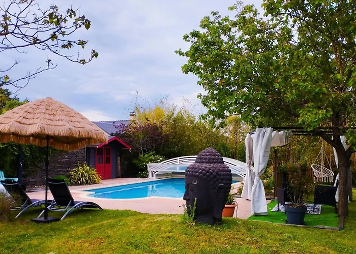 Maison De Charme Avec Piscine En Partage Vakantiehuis Saint-Jean-des-Mauvrets